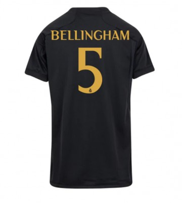 Real Madrid Jude Bellingham #5 Tredjedrakt Kvinner 2023-24 Kortermet